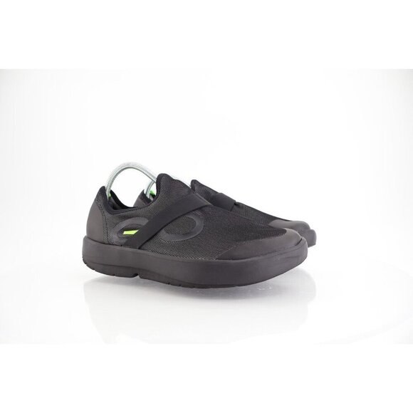 Oofos OOmg Fibre Low Shoes Men’s Size 10 Black Gray Slip On Comfort Sneakers main image 6